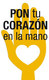 Pon tu corazón en la mano